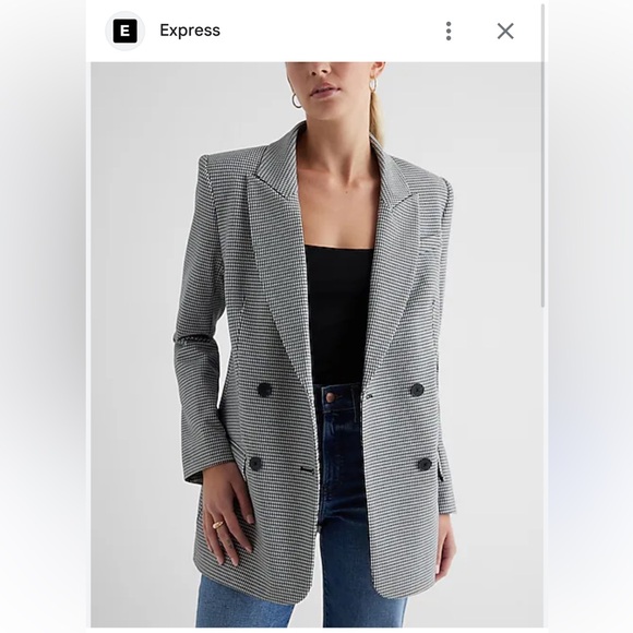 EXPRESS plain blazer perfect - Picture 3 of 9